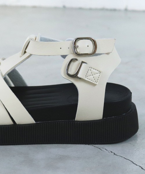 tiptop（ティップトップ）の「グルカサンダル（サンダル・レディース・ブラック/アイボリー・M/L）」の14枚目の写真