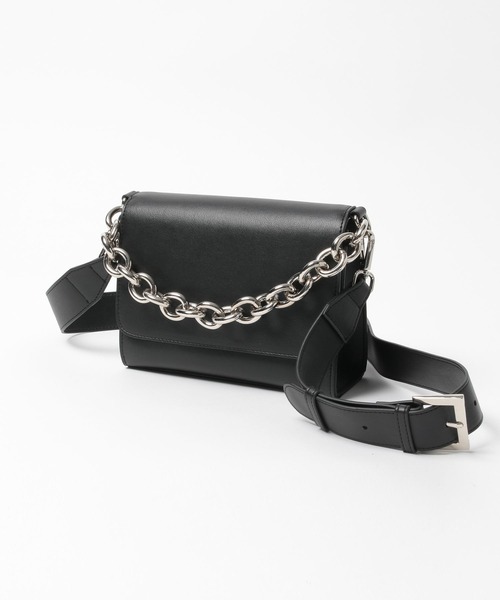 PAGEBOY（ページボーイ）の「チェーンスクエアショルダー（ショルダーバッグ・レディース・ゼブラ/ブラック・FREE）」の4枚目の写真