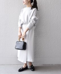 SHIPS | *〈手洗い可能〉ダンボールセットアップ◆(ワンピース)