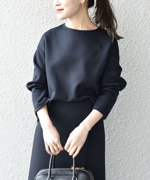 SHIPS（シップス）の「*〈手洗い可能〉ダンボールセットアップ◆（ワンピース・レディース・ライトグレー/ブラック/ベージュ・SMALL/MEDIUM）」の12枚目の写真