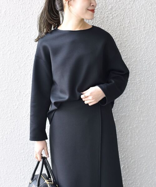 SHIPS（シップス）の「*〈手洗い可能〉ダンボールセットアップ◆（ワンピース・レディース・ライトグレー/ブラック/ベージュ・SMALL/MEDIUM）」の13枚目の写真