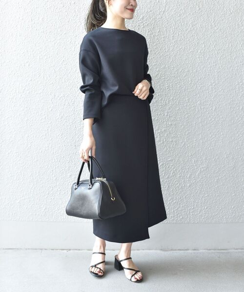 SHIPS（シップス）の「*〈手洗い可能〉ダンボールセットアップ◆（ワンピース・レディース・ライトグレー/ブラック/ベージュ・SMALL/MEDIUM）」の18枚目の写真