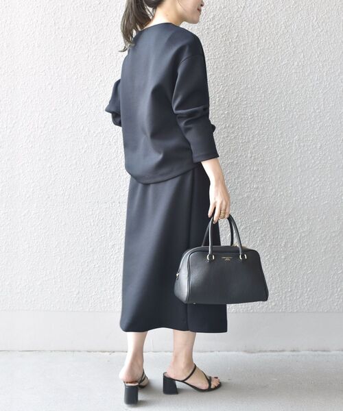 SHIPS（シップス）の「*〈手洗い可能〉ダンボールセットアップ◆（ワンピース・レディース・ライトグレー/ブラック/ベージュ・SMALL/MEDIUM）」の19枚目の写真