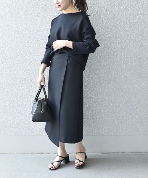 SHIPS（シップス）の「*〈手洗い可能〉ダンボールセットアップ◆（ワンピース・レディース・ライトグレー/ブラック/ベージュ・SMALL/MEDIUM）」の20枚目の写真