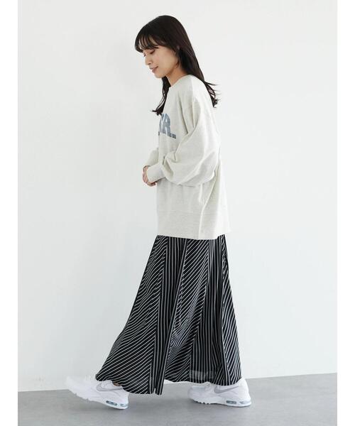 Green Parks(グリーンパークス)の「クラッシュロゴチュニック(Tシャツ/カットソー・レディース・ネイビー/ピンク/杢グレー・FREE)」の5枚目の写真