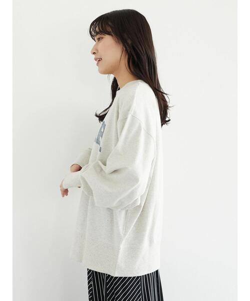 Green Parks(グリーンパークス)の「クラッシュロゴチュニック(Tシャツ/カットソー・レディース・ネイビー/ピンク/杢グレー・FREE)」の7枚目の写真