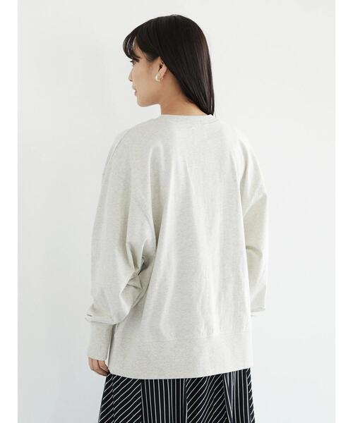 Green Parks(グリーンパークス)の「クラッシュロゴチュニック(Tシャツ/カットソー・レディース・ネイビー/ピンク/杢グレー・FREE)」の8枚目の写真