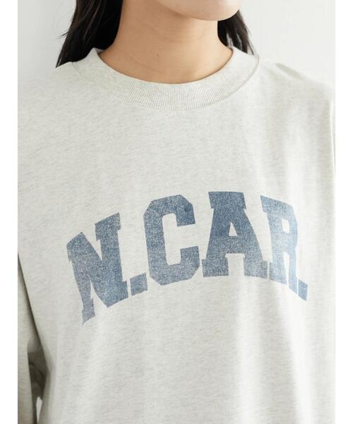 Green Parks(グリーンパークス)の「クラッシュロゴチュニック(Tシャツ/カットソー・レディース・ネイビー/ピンク/杢グレー・FREE)」の9枚目の写真