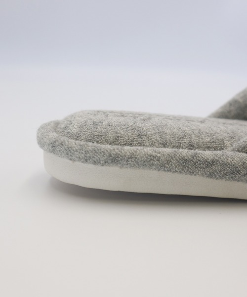 Monocoro toppi（モノコロトッピ）の「パイル トング ルームサンダル（サンダル・レディース・ベージュ/ネイビー/グレー・フリー）」の18枚目の写真