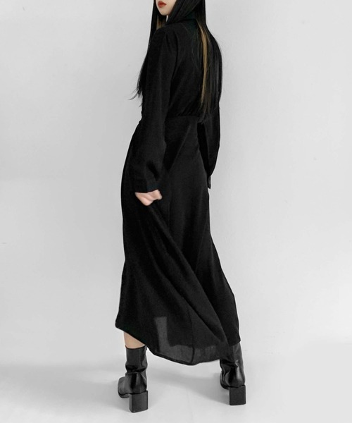 ラブユ LVEU. シャツワンピース セール】【LVEU.】ベルト付きシャツワンピース / ワンピース