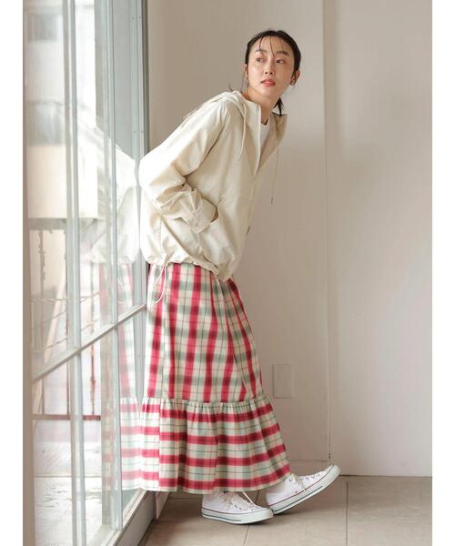 Green　Parks（グリーンパークス）の「アノラックブルゾン（ブルゾン・レディース・ブラック/カーキ/ホワイト系その他2・FREE）」の4枚目の写真