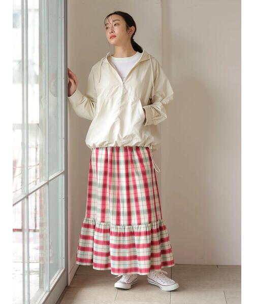 Green　Parks（グリーンパークス）の「アノラックブルゾン（ブルゾン・レディース・ブラック/カーキ/ホワイト系その他2・FREE）」の5枚目の写真