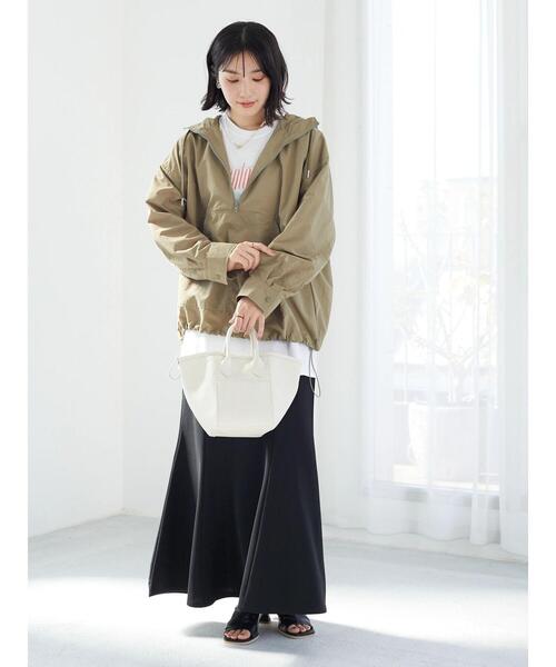 Green　Parks（グリーンパークス）の「アノラックブルゾン（ブルゾン・レディース・ブラック/カーキ/ホワイト系その他2・FREE）」の9枚目の写真