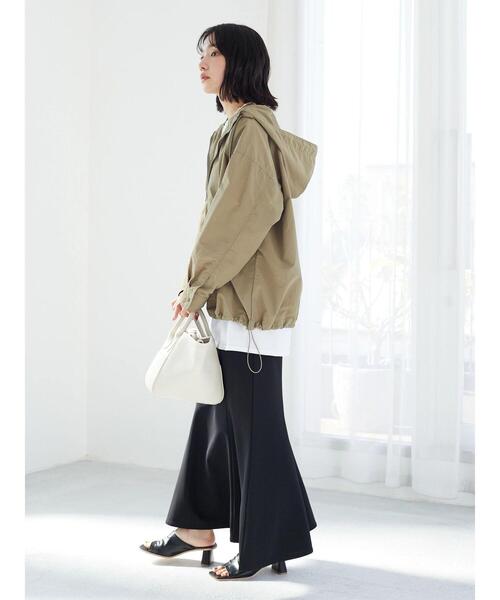 Green　Parks（グリーンパークス）の「アノラックブルゾン（ブルゾン・レディース・ブラック/カーキ/ホワイト系その他2・FREE）」の10枚目の写真