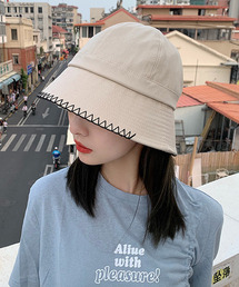 c.u.l（シーユーエル）の「【c.u.l】ステッチコットンバケットハット cula356（ハット）」