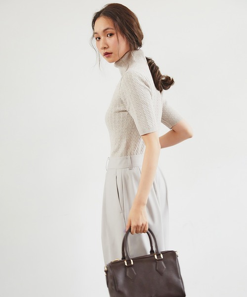 RANDEBOO（ランデブー）の「Cable knit top（ニット/セーター）」 - WEAR