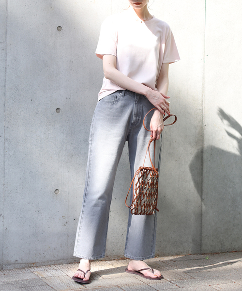 SLOBE IENA(スローブイエナ)の「【JAMIRAY / ジャミレイ】メッシュショルダーバッグ(ショルダーバッグ・レディース・シルバー/キャメル・FREE)」の4枚目の写真