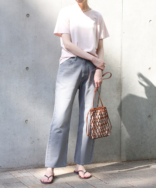 SLOBE IENA(スローブイエナ)の「【JAMIRAY / ジャミレイ】メッシュショルダーバッグ(ショルダーバッグ・レディース・シルバー/キャメル・FREE)」の5枚目の写真