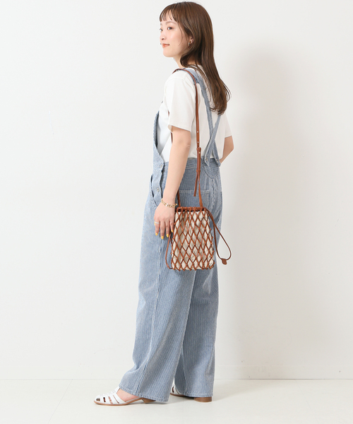 SLOBE IENA(スローブイエナ)の「【JAMIRAY / ジャミレイ】メッシュショルダーバッグ(ショルダーバッグ・レディース・シルバー/キャメル・FREE)」の8枚目の写真