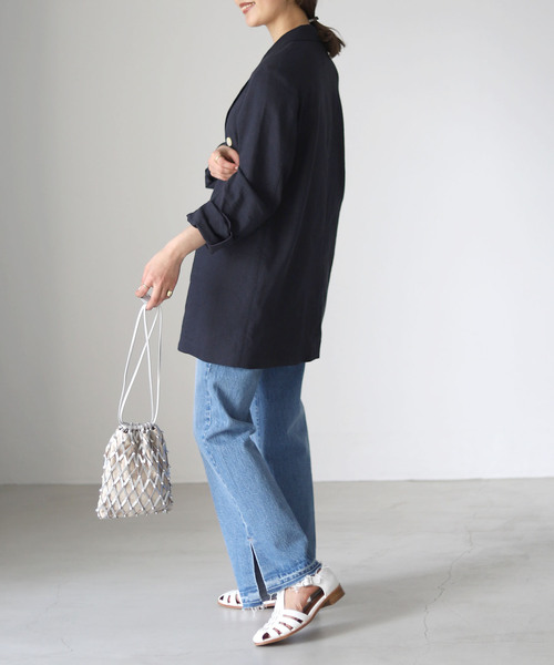 SLOBE IENA(スローブイエナ)の「【JAMIRAY / ジャミレイ】メッシュショルダーバッグ(ショルダーバッグ・レディース・シルバー/キャメル・FREE)」の13枚目の写真