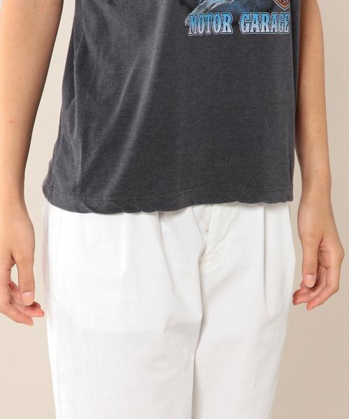 green label relaxing（グリーンレーベルリラクシング）の「［WEB限定］ROCK PRT S/S Tシャツ（Tシャツ/カットソー・レディース・ブラック/その他・FREE）」の9枚目の写真