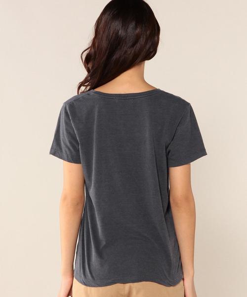 green label relaxing（グリーンレーベルリラクシング）の「［WEB限定］ROCK PRT S/S Tシャツ（Tシャツ/カットソー・レディース・ブラック/その他・FREE）」の3枚目の写真