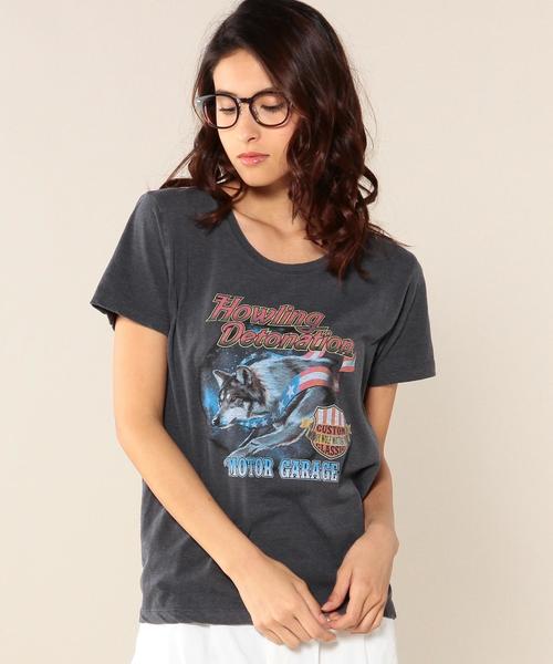 green label relaxing（グリーンレーベルリラクシング）の「［WEB限定］ROCK PRT S/S Tシャツ（Tシャツ/カットソー・レディース・ブラック/その他・FREE）」の16枚目の写真