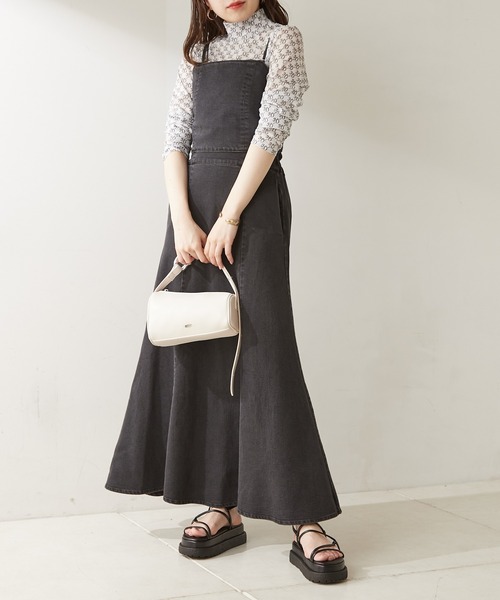 Chico（チコ）の「厚底コードデザインサンダル（サンダル・レディース・ブラック/グレー/アイボリー・SMALL/MEDIUM/LARGE）」の18枚目の写真