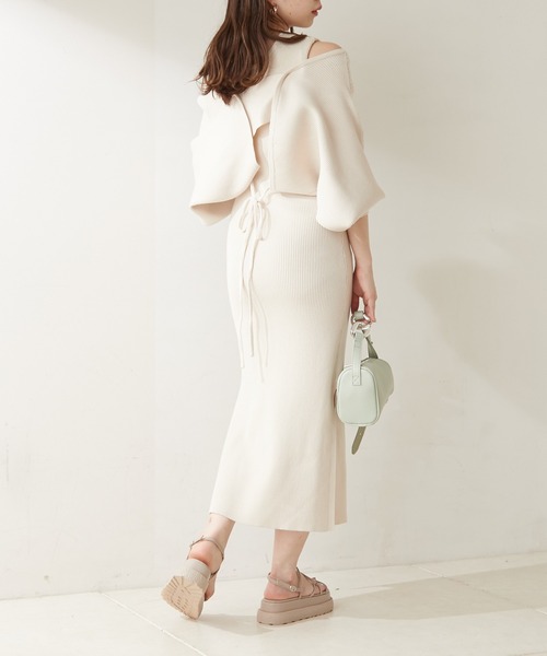 Chico（チコ）の「厚底コードデザインサンダル（サンダル・レディース・ブラック/グレー/アイボリー・SMALL/MEDIUM/LARGE）」の16枚目の写真