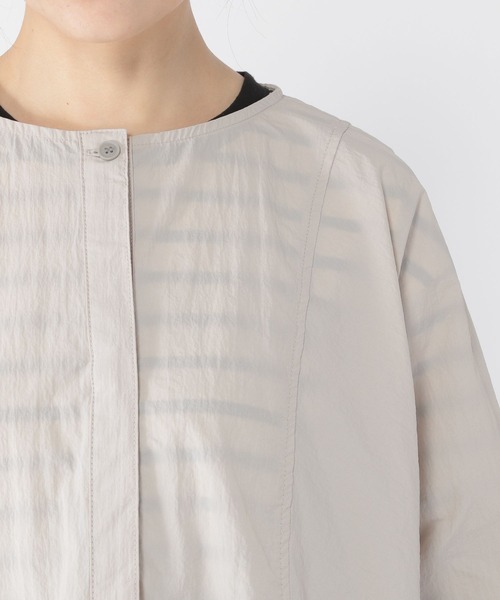 studio CLIP（スタディオクリップ）の「ポケッタブルロングアウター（その他アウター・レディース・サックスブルー/ライトグレー/ブラック・FREE）」の10枚目の写真