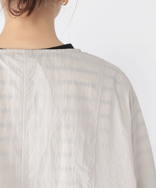 studio CLIP（スタディオクリップ）の「ポケッタブルロングアウター（その他アウター・レディース・サックスブルー/ライトグレー/ブラック・FREE）」の14枚目の写真