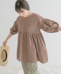 ITEMS URBANRESEARCH | ドライコットンギャザーブラウス(シャツ/ブラウス)