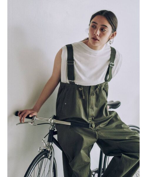 Ungrid（アングリッド）の「ウォッシュカラータンクトップ（タンクトップ・レディース・オフホワイト/チャコールグレー/オレンジ/ブルー/ブラウン・FREE）」の15枚目の写真