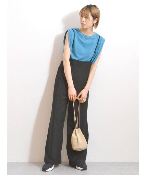 Ungrid（アングリッド）の「ウォッシュカラータンクトップ（タンクトップ・レディース・オフホワイト/チャコールグレー/オレンジ/ブルー/ブラウン・FREE）」の20枚目の写真