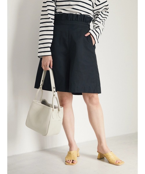 armonia（アルモニーア）の「armonia. ハイウエストキュロット（その他パンツ・レディース・ブラック/モカ・FREE）」の8枚目の写真