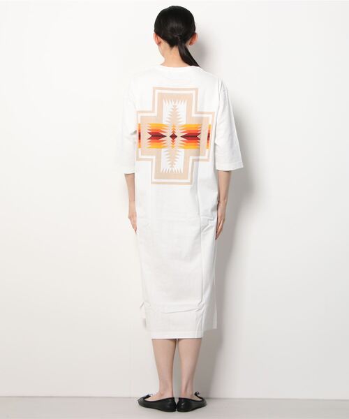PENDLETON(ペンドルトン)の「【 PENDLETON / ペンドルトン 】バック プリント Tシャツ ワンピース 2275-8106 MNY(ワンピース・レディース・ホワイト/ライトグレー/グリーン系その他/ベージュ/ブラック系その他・FREE)」の11枚目の写真