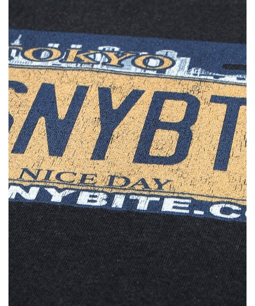 Little sunny bite（リトルサニーバイト）の「shana sadeghi-ray x little sunny bite LSB number plate big tee（Tシャツ/カットソー・レディース・ホワイト/ブラック/オレンジ・SMALL/MEDIUM）」の20枚目の写真