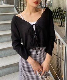 シアーショート羽織