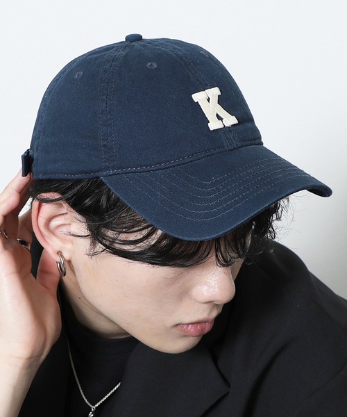 SETUP7（セットアップセブン）の「【SETUP7】ロゴキャップ KNF（キャップ・レディース・グレー/ホワイト/ブラック/カーキ/ネイビー・FREE）」の5枚目の写真