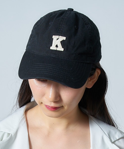 SETUP7（セットアップセブン）の「【SETUP7】ロゴキャップ KNF（キャップ・レディース・グレー/ホワイト/ブラック/カーキ/ネイビー・FREE）」の2枚目の写真