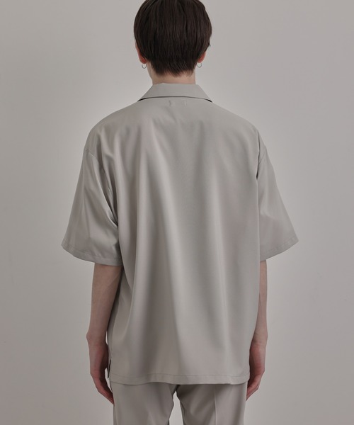 JUNRED(ジュンレッド)の「バイシクルハーフスリーブスナップシャツ(シャツ/ブラウス・メンズ・ベージュ/ベージュ系その他/ブルー系その他4/ブラック・M/L/S/LL)」の18枚目の写真