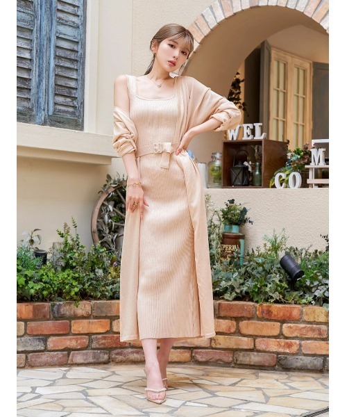 Darich（ダーリッチ）の「シアーロングニットカーディガン