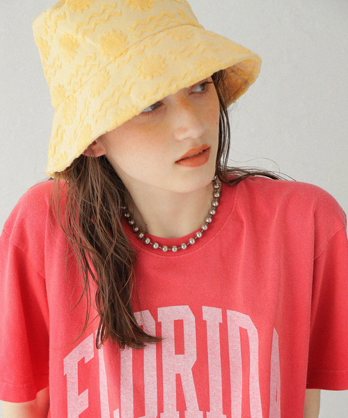 Lack of Color(ラックオブカラー)の「【LACK OF COLOR/ラックオブカラー】WAVE BUCKET:ハット(ハット・レディース・イエロー・SMALL)」の2枚目の写真