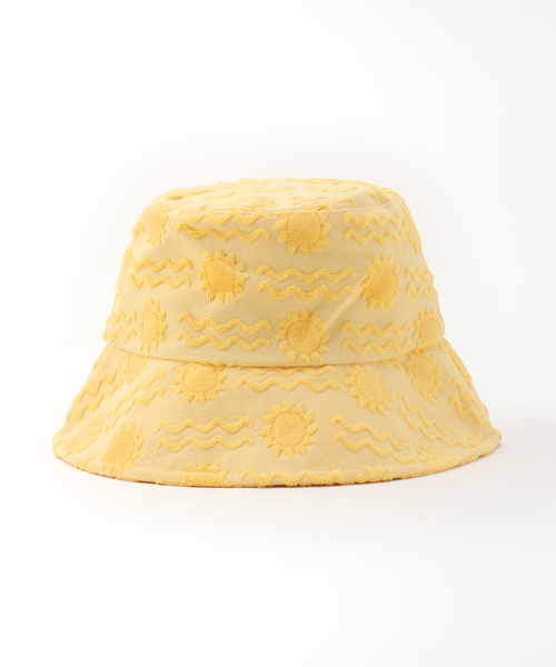 Lack of Color(ラックオブカラー)の「【LACK OF COLOR/ラックオブカラー】WAVE BUCKET:ハット(ハット・レディース・イエロー・SMALL)」の5枚目の写真
