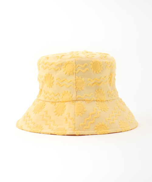 Lack of Color(ラックオブカラー)の「【LACK OF COLOR/ラックオブカラー】WAVE BUCKET:ハット(ハット・レディース・イエロー・SMALL)」の6枚目の写真