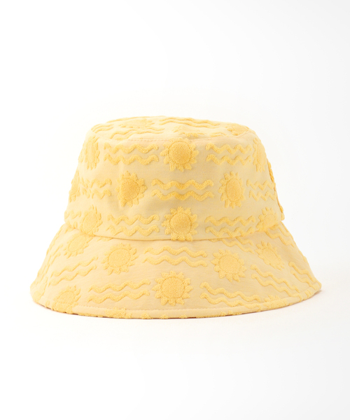 Lack of Color(ラックオブカラー)の「【LACK OF COLOR/ラックオブカラー】WAVE BUCKET:ハット(ハット・レディース・イエロー・SMALL)」の7枚目の写真