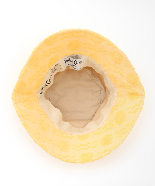 Lack of Color(ラックオブカラー)の「【LACK OF COLOR/ラックオブカラー】WAVE BUCKET:ハット(ハット・レディース・イエロー・SMALL)」の9枚目の写真