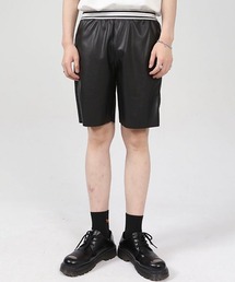 【WB ORIGINALS】PU Leather Short Pants WO22S4PT11