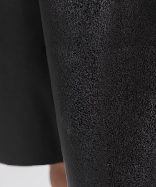 WESTBOY(ウエストボーイ)の「【WB ORIGINALS】PU Leather Short Pants WO22S4PT11(その他パンツ・メンズ・ブラック/カーキ・M/L/XL)」の7枚目の写真