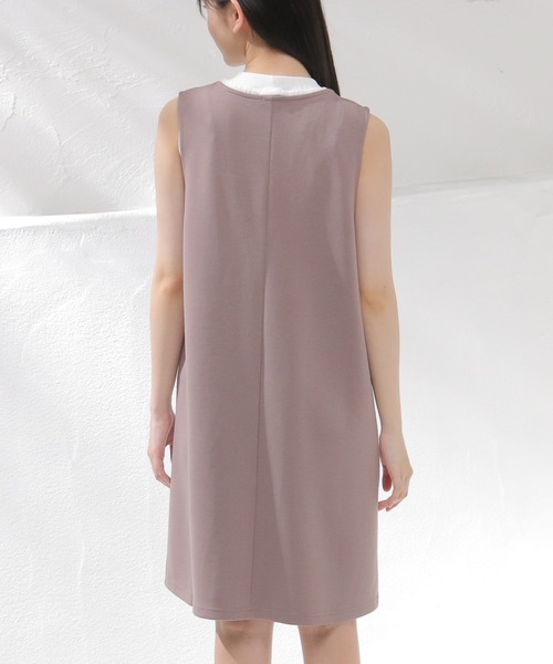 Honeys（ハニーズ）の「前釦ジャンスカ（ジャンパースカート・レディース・ブラック/モカ/ピンク・S/M/L）」の17枚目の写真